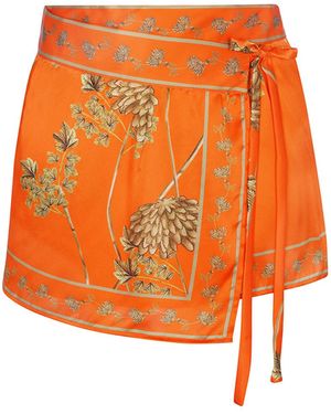 Aguaclara Riad Mini Skirt - Orange
