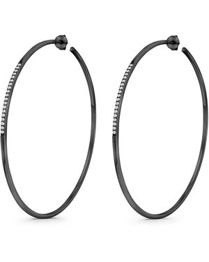 SALLY SKOUFIS Journey Earring With Made Cz Diamond - Metallic