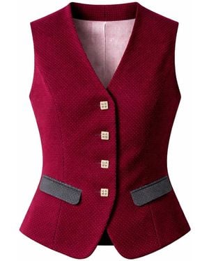 Mood Swings Mulled Wine Vest - Purple
