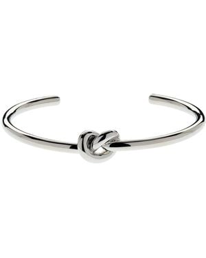 Emma Holland Jewellery Platinum Love Knot Cuff - Metallic