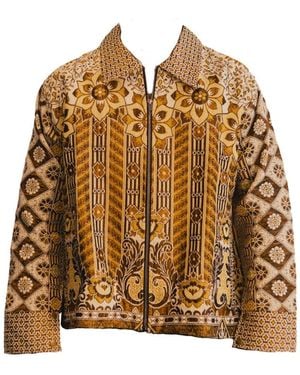 Collected Xx Dune Cropped Jacket - Brown