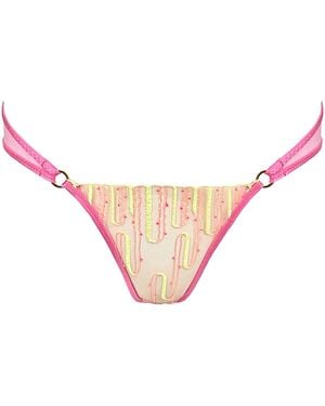 Somewhere Never Desert Heat Knicker - Pink