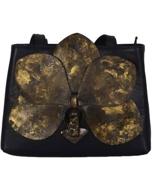 F3Rog by Rana Orchid Shoulder Bag - Black