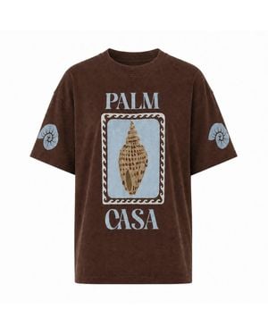 Palm Collective Cockel Shell T-Shirt - Brown