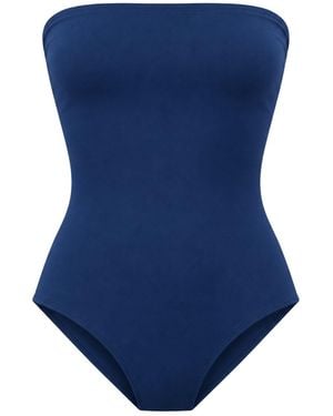 Rive & Rituel Josephine Strapless Dark Bodysuit - Blue