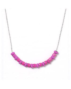 Pinnole All Necklace - Pink