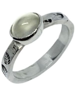 Tg-Jewellery by Tamara Gervasio Cat's Eye Moonstone Ring - Metallic
