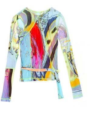 Paloma Lira Acid Trip Top - Multicolour