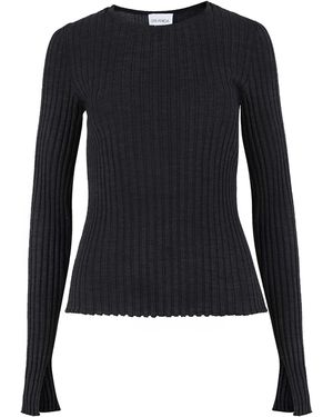 SALANIDA Brera 100% Merino Long-Sleeve Top - Black