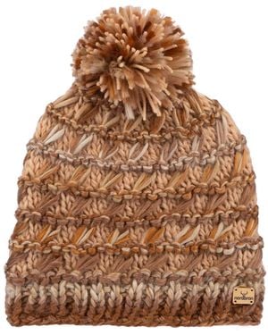 Norbron Cherly Autumn Leaf Beanie - Brown