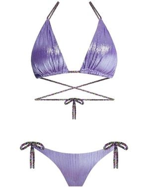 Nur Karaata Nikki Bikini Set - Purple