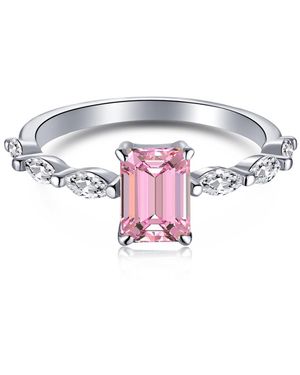 Jiaying Wang Wjy Studio London Brilliant Diamond Snow Ring - Pink