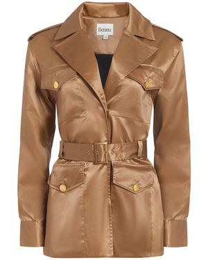 Bennu Frontier Jacket, Saddle Silk - Brown
