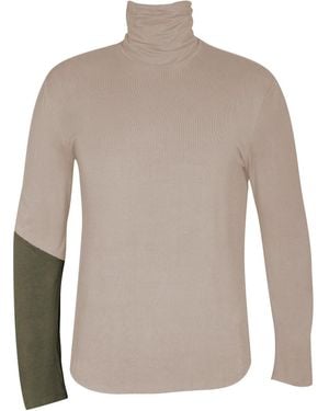 carlton jones Bamboo Turtleneck Homme - Grey