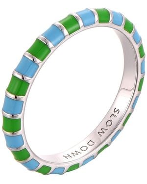 Pinnole Celeste Thin Ring - Green
