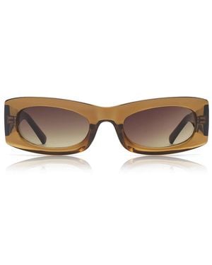 A.Kjærbede Frida Sunglasses Smoke Transparent - Brown