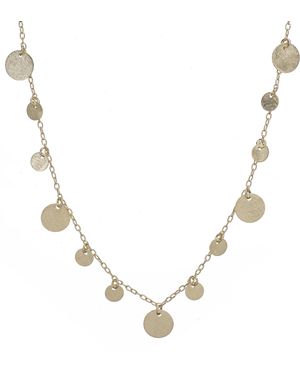 Marcia Moran Sonny Multi Coin Long Necklace - Metallic