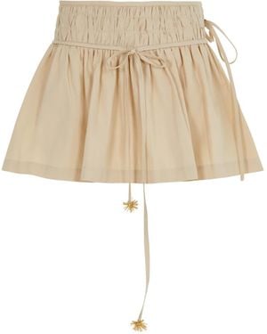 Herfetch Neutrals Safari Mini Skirt - Natural