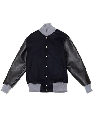 Hegarty London Varsity Bomber Jacket - Blue