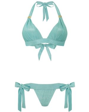 Leyla Maya Ltd Annie & Natasha Bikini Set - Green