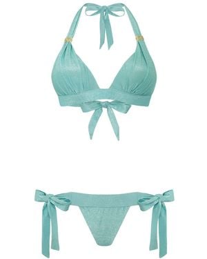 Leyla Maya Ltd Annie & Natasha Bikini Set - Green