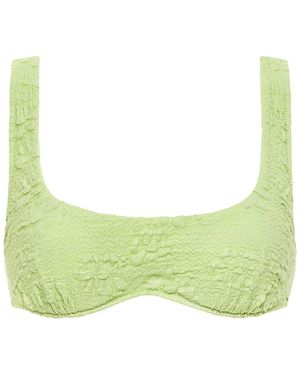 Montce Avo Floral Kaia Bikini Top - Green