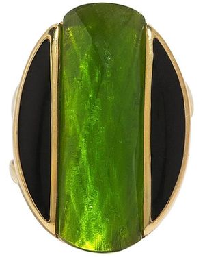 Ogé Jewelry Ala Ring - Green