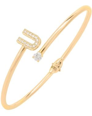 LÁTELITA London Initial Bangle U - Metallic