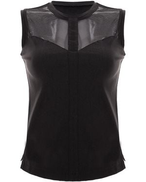 Silvia Serban Mimic Corset Top - Black