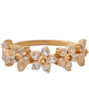 Minette Camille Topaz And Citrine Ring - Natural