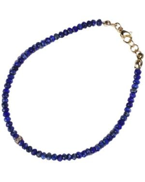 Urbane Jewelry Studio Micro Lapis Bracelet - Blue