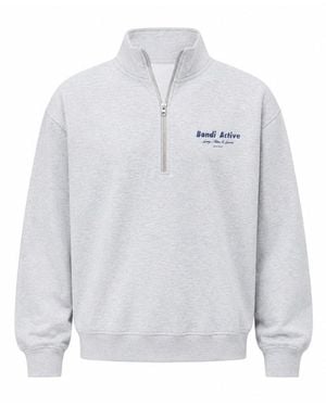 Bondi Active 1/4 Zip Sweat - Grey