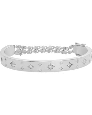 BLOOMTINE | Earth Angel HQ Illuminess Star Starset Bangle - White