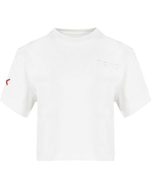 Pcfg Your Itch Shoulder Padded T-Shirt - White