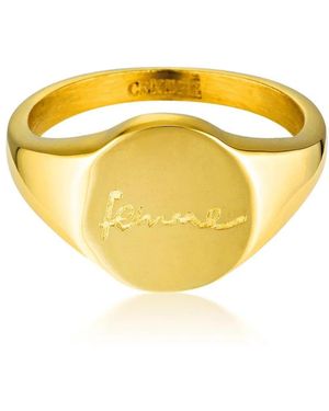 CENDRE Femme Ring - Yellow