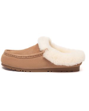 EverAu Australia Creago Moccasins Slippers - Natural