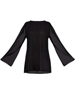 The Ethos Studio Ana Blouse - Black