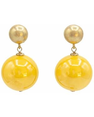 Michael Nash Jewelry Marylynn Ball Drop Earrings - Metallic