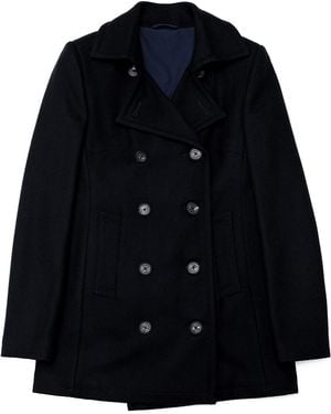 Hegarty Pea Coat - Blue