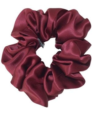 Sylk Maxi Silk Scrunchie - Purple