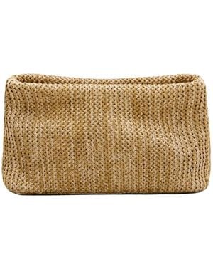 Sd Collection Neutrals Straw Handbag - Natural