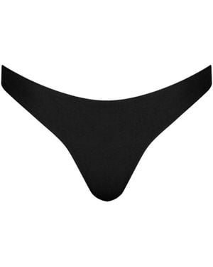 Playaluxe Santorini Seamless Cheeky Bikini Bottom - Black