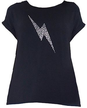 Chapter London Ziggy Short Sleeve Top - Blue