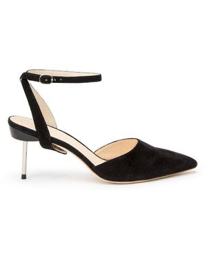 Alterre Suede Marilyn Stiletto - Black