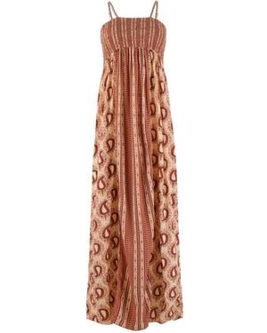 Morrato Bali Veena Maxi Dress Ophelia Chamois - Brown