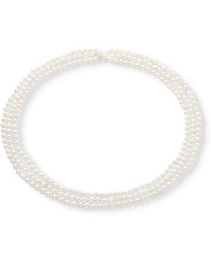 Pearls of the Orient Online Gratia Small Cultured Sea Pearl Loop Necklace - White