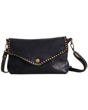 VIDA VIDA Luxury Leather Handbag With Studs - Black