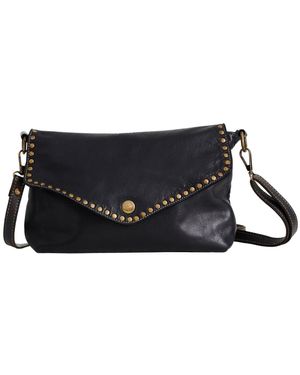 VIDA VIDA Luxury Leather Handbag With Studs - Black