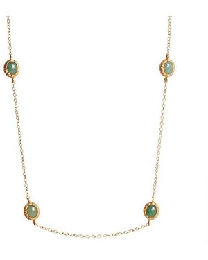 Christina Greene Charlotte Necklace - Metallic