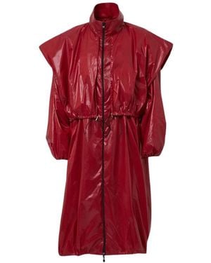 Enxhaline Ara Parachute Rain Coat - Red